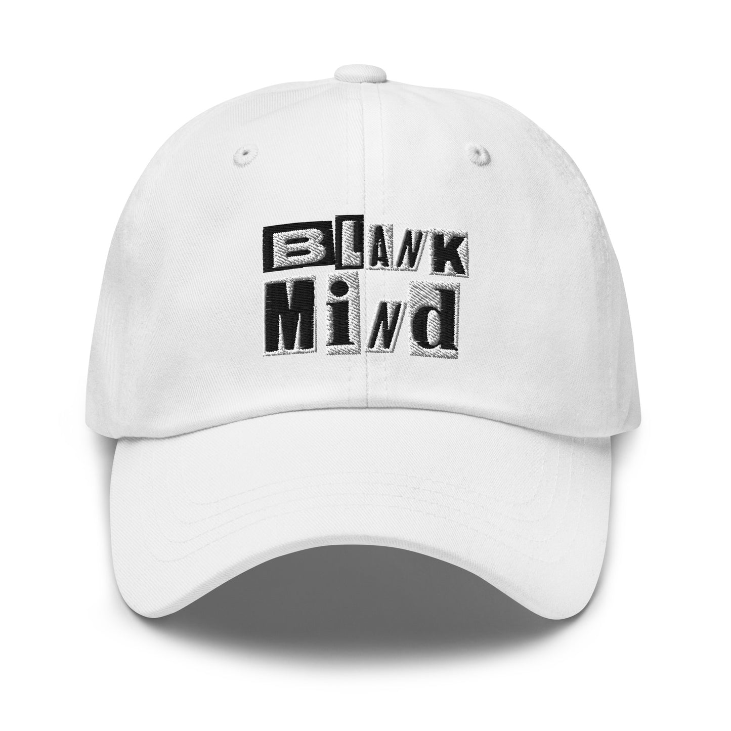 Blank Mind Embroidered Hat