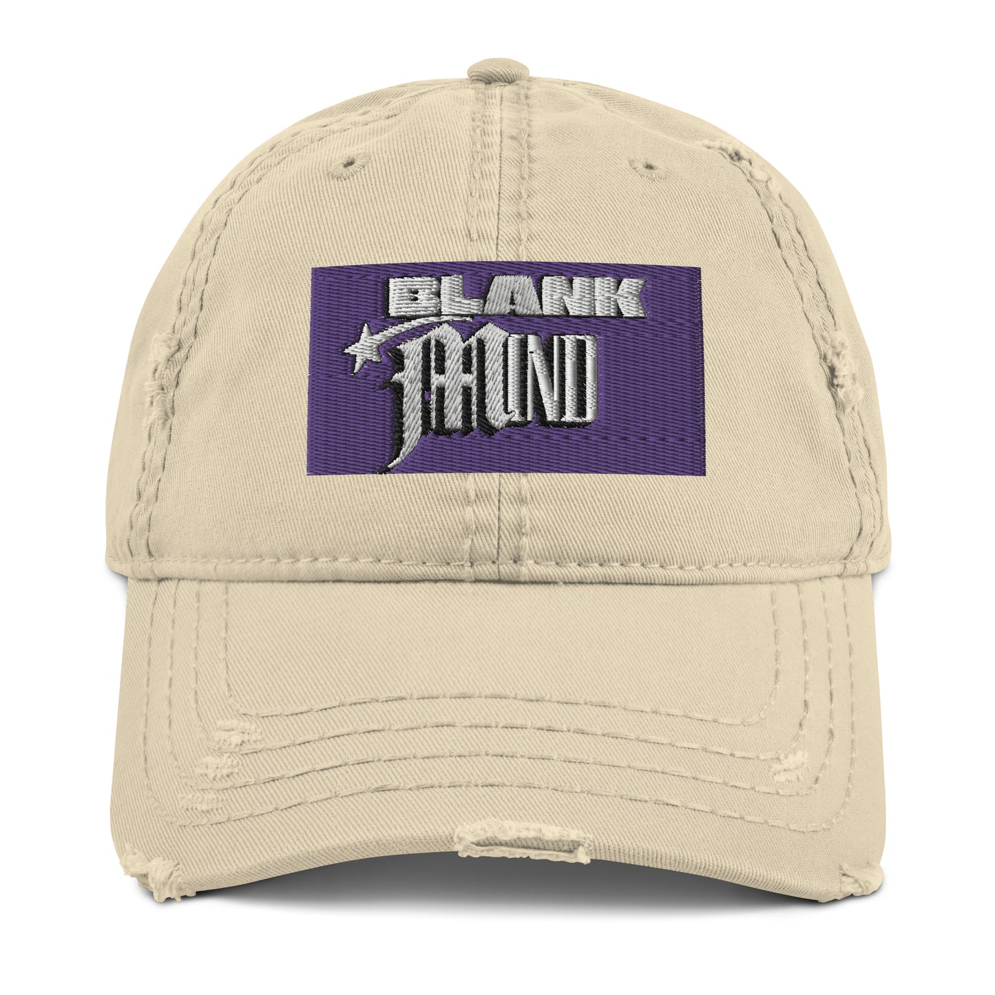 Distressed Blank Mind Star Hat