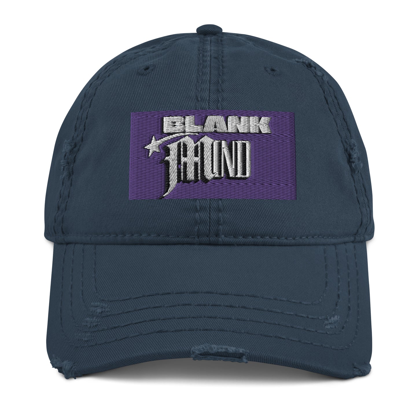 Distressed Blank Mind Star Hat