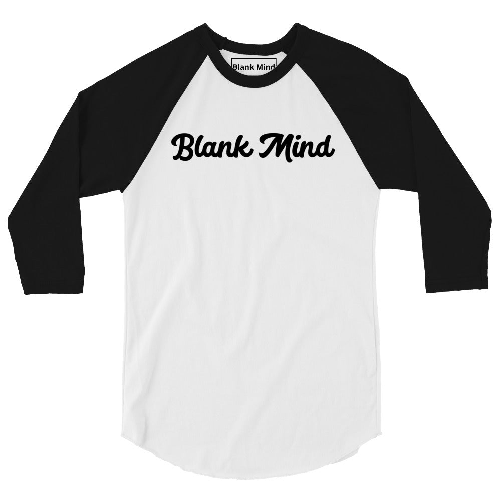 3/4 Sleeve Raglan Shirt Blank Mind