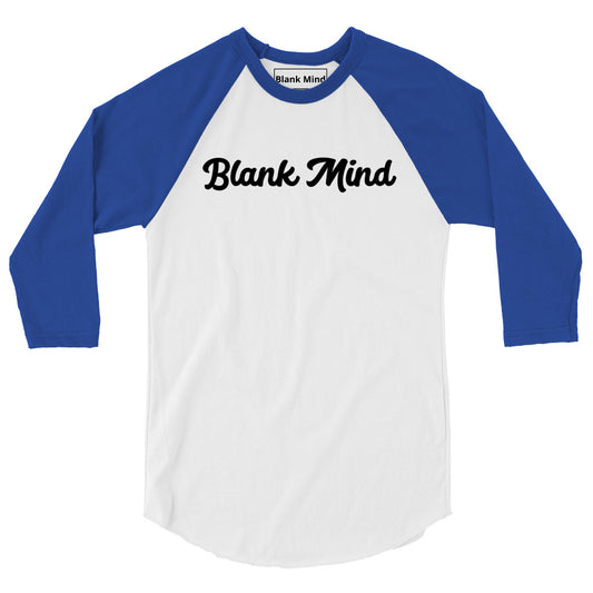 3/4 Sleeve Raglan Shirt Blank Mind