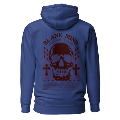 Pixelated Blank Mind Hoodie