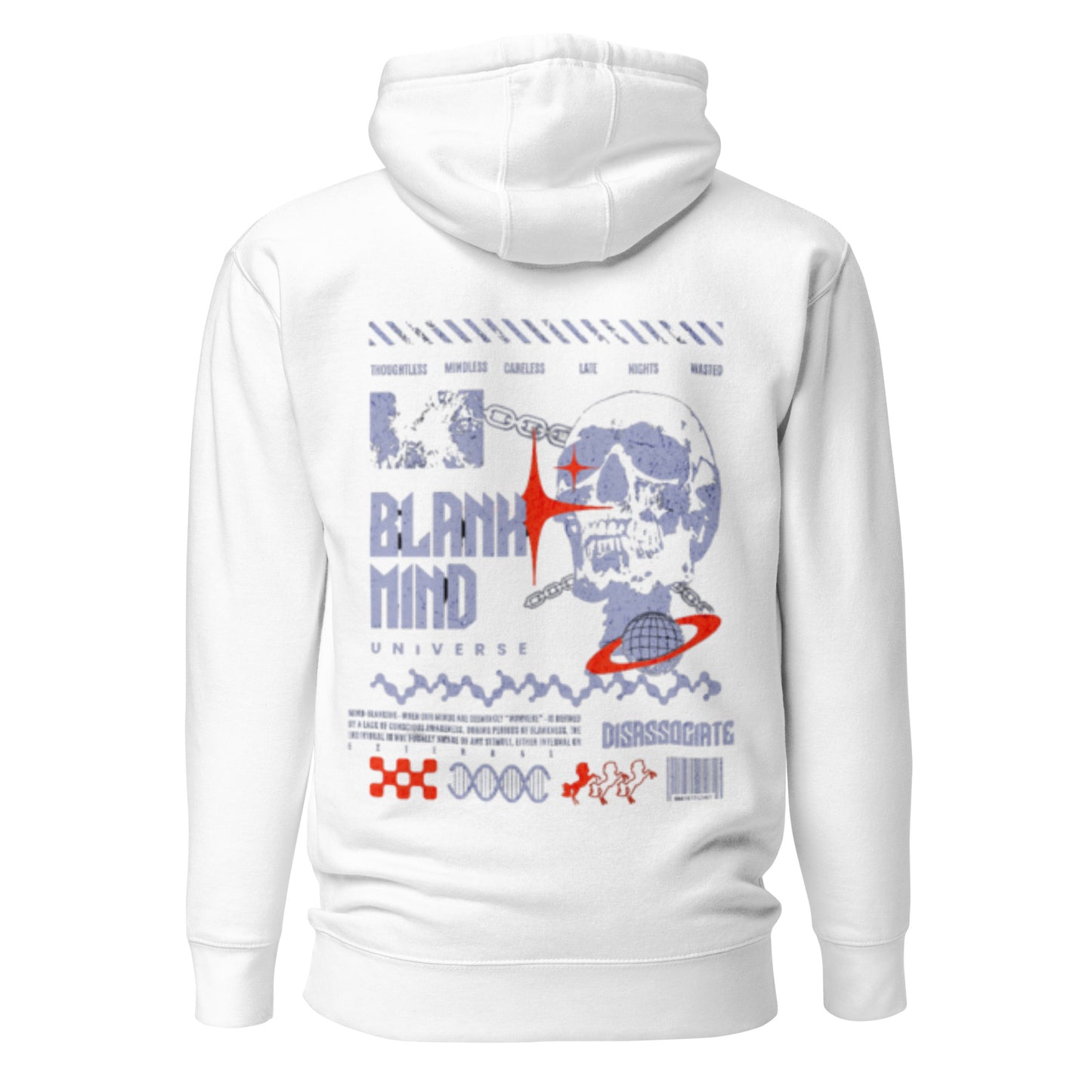 Blank Mind Graphic Hoodie