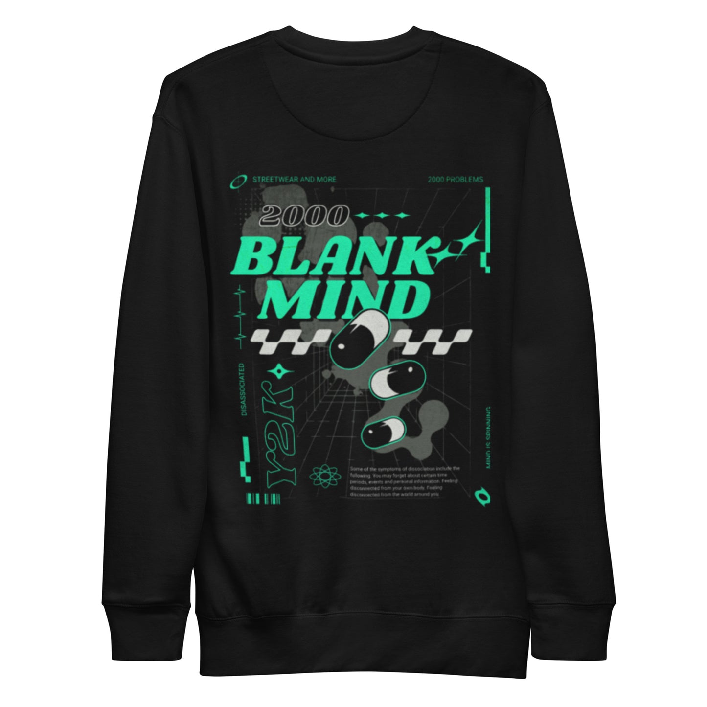 Blank Mind Disassociated Crewneck