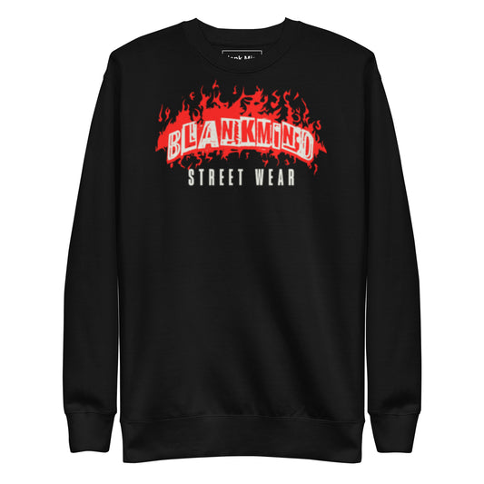 Blank Mind Flame Crewneck