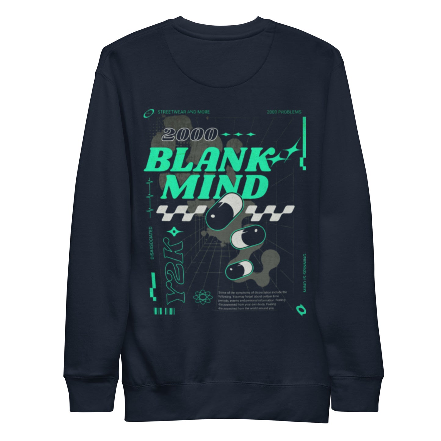 Blank Mind Disassociated Crewneck