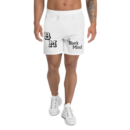 Blank Mind Crown Shorts White