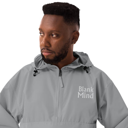 Blank Mind Embroidered Champion Packable Jacket