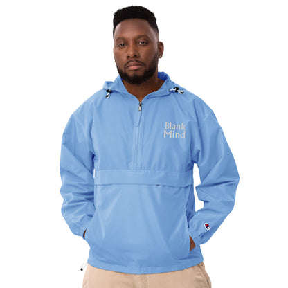 Blank Mind Embroidered Champion Packable Jacket