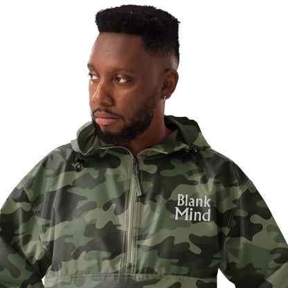 Blank Mind Embroidered Champion Packable Jacket